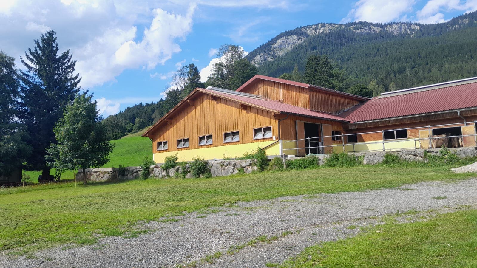 Stellplatz am Bauernhof in Kainisch