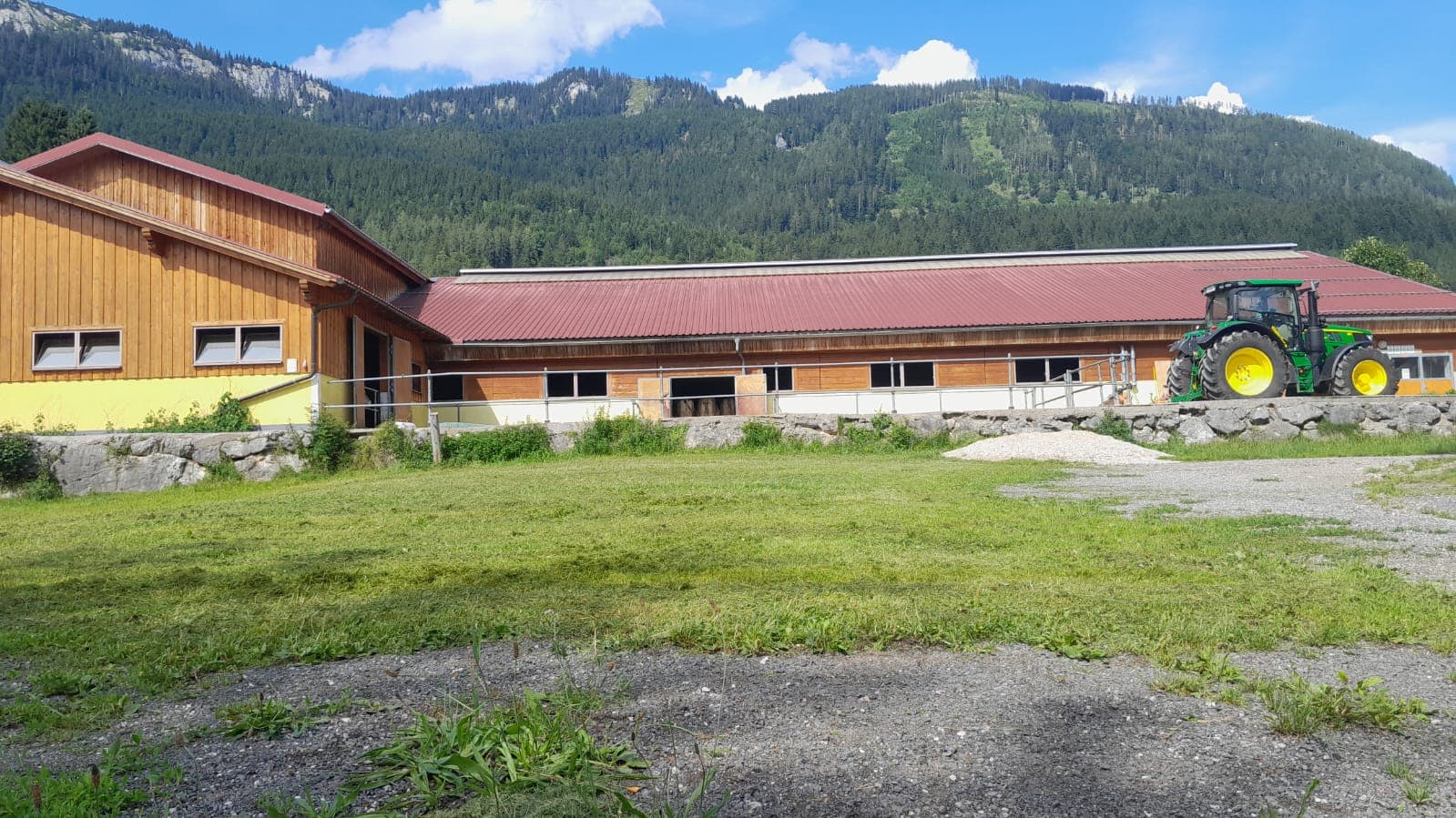 Stellplatz am Bauernhof in Kainisch